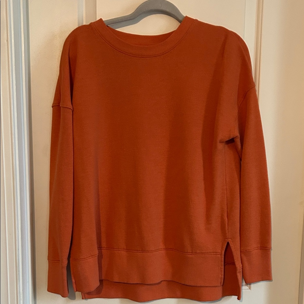 Orange Sweatshirt